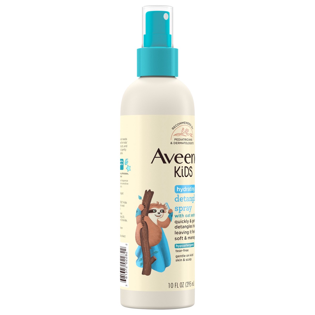 slide 6 of 7, Aveeno Kids Hydrating Hair Detangling Spray, Hypoallergenic, 10 fl oz