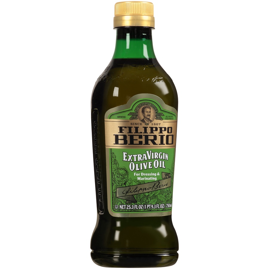 slide 2 of 8, Filippo Berio Extra Virgin Olive Oil, 25.3 fl oz