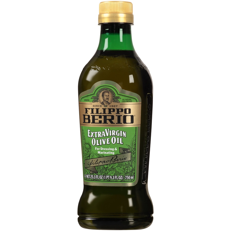 slide 3 of 8, Filippo Berio Extra Virgin Olive Oil, 25.3 fl oz