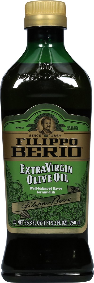 slide 8 of 9, Filippo Berio Extra Virgin Olive Oil 25.3 fl oz, 25.3 fl oz