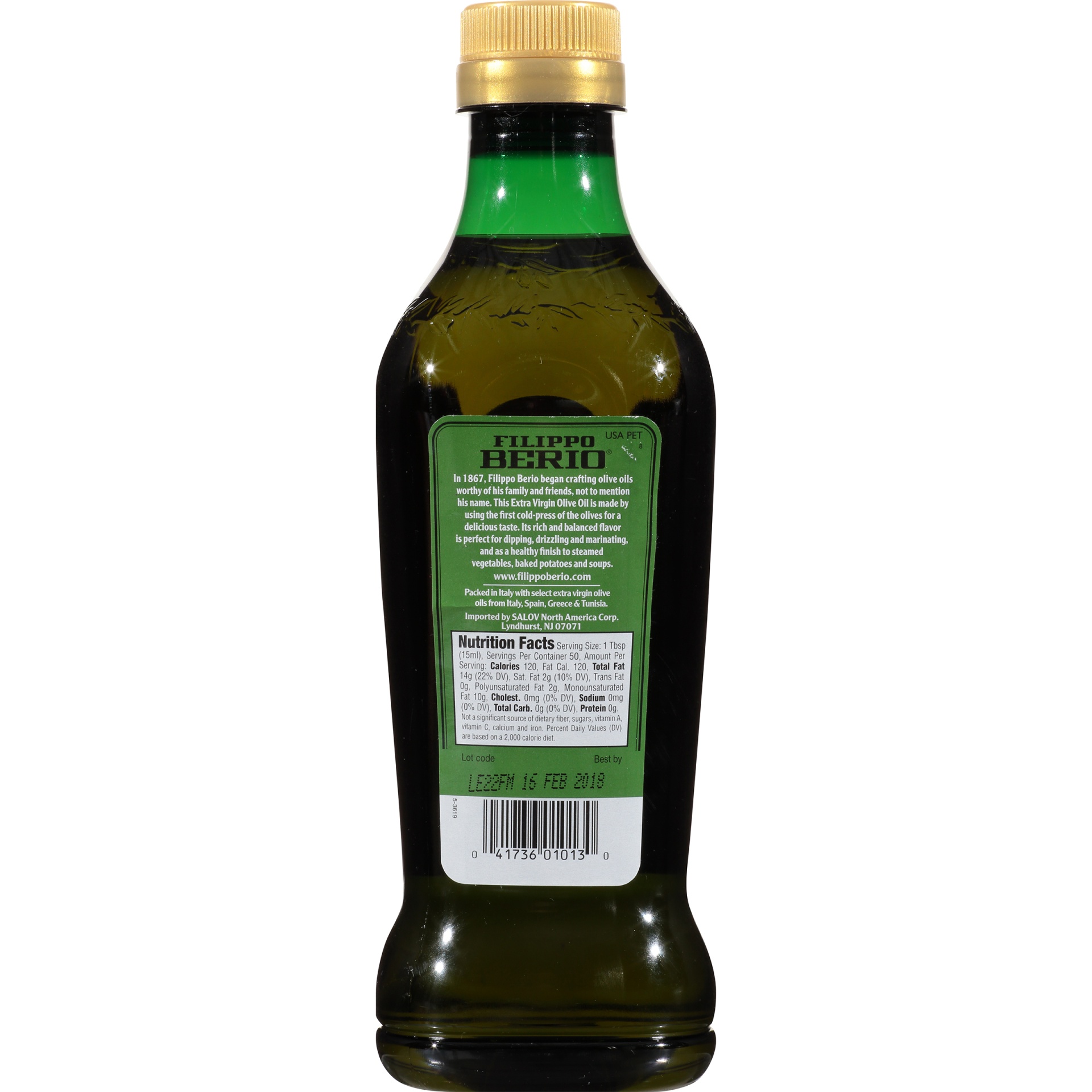 slide 6 of 8, Filippo Berio Extra Virgin Olive Oil, 25.3 fl oz