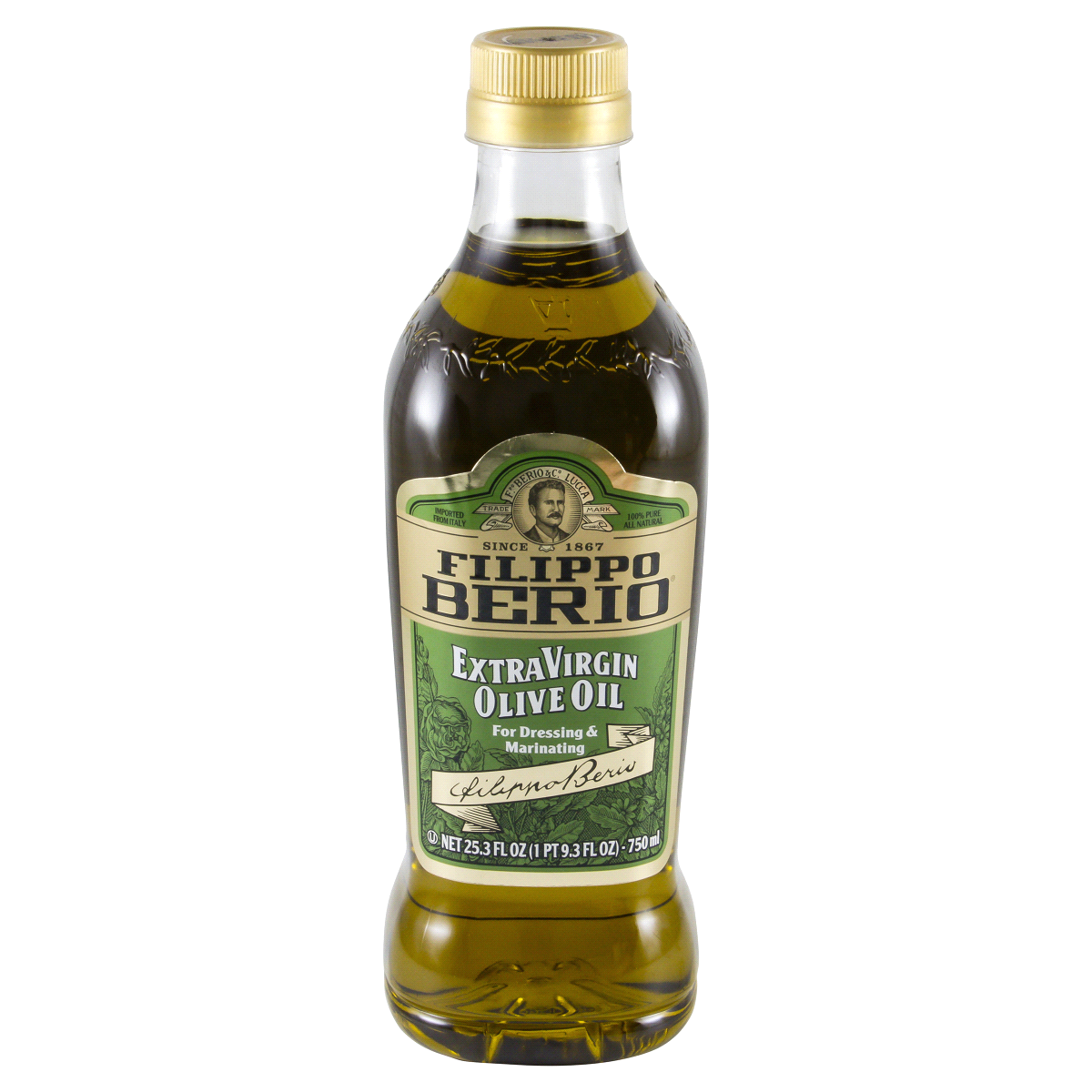 slide 1 of 8, Filippo Berio Extra Virgin Olive Oil, 25.3 fl oz