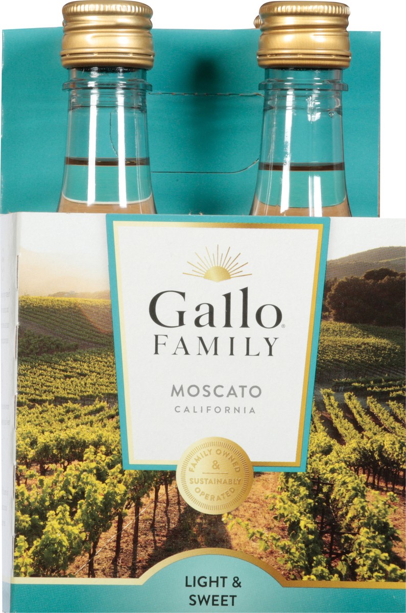 slide 3 of 12, Gallo Family Vineyards White Wine, 187 ml