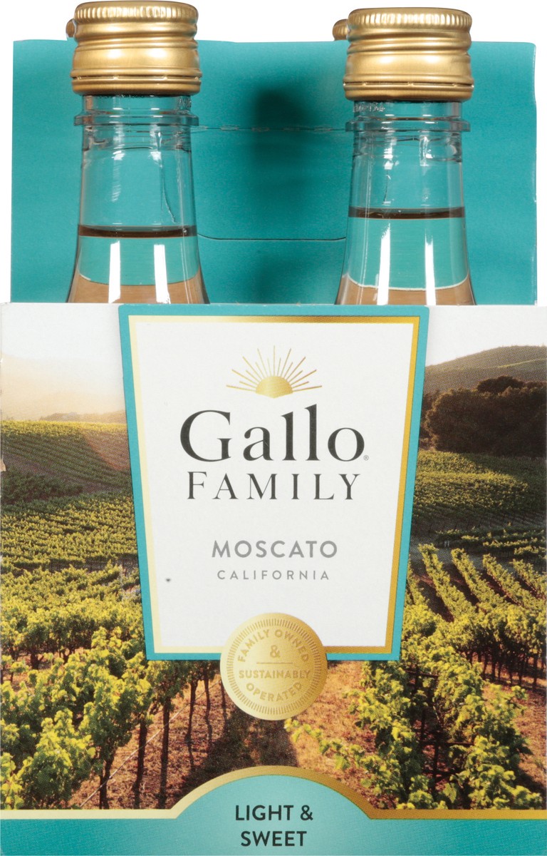 slide 5 of 12, Gallo Family Vineyards White Wine, 187 ml