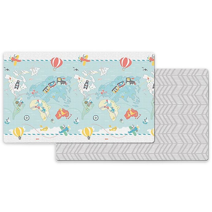 slide 1 of 9, Skip Hop SKIP*HOP Little Traveler Reversible Play Mat, 1 ct