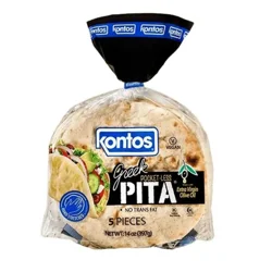Kontos 7 Greek Pita With Extra Virgin Olive Oil