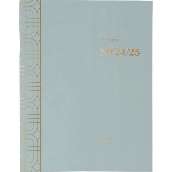 slide 9 of 10, 2024-2025 Cambridge Workstyle Monthly Academic Planner, 8-1/2"" X 11"", Mellow Frost, July 2024 To June 2025, 1606-091A-46, 1 ct