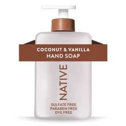 Native Coconut & Vanilla Liquid Hand Soap 13OZ