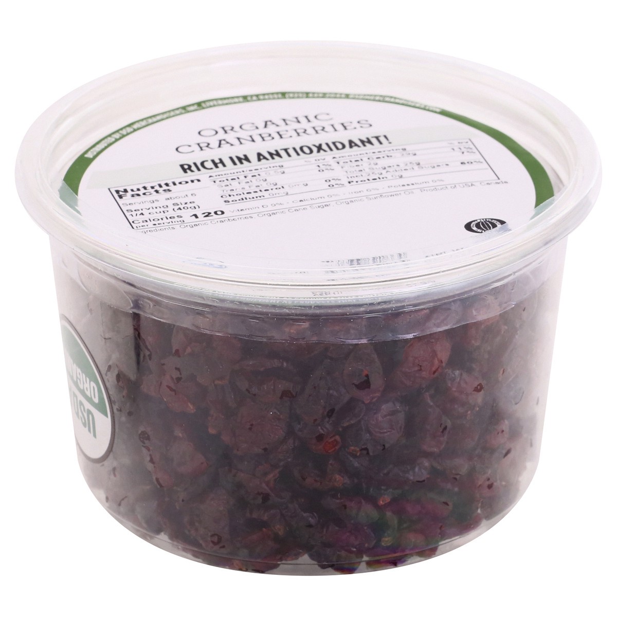 slide 2 of 12, DSD Merchandisers Organic Cranberries 9 oz, 9 oz