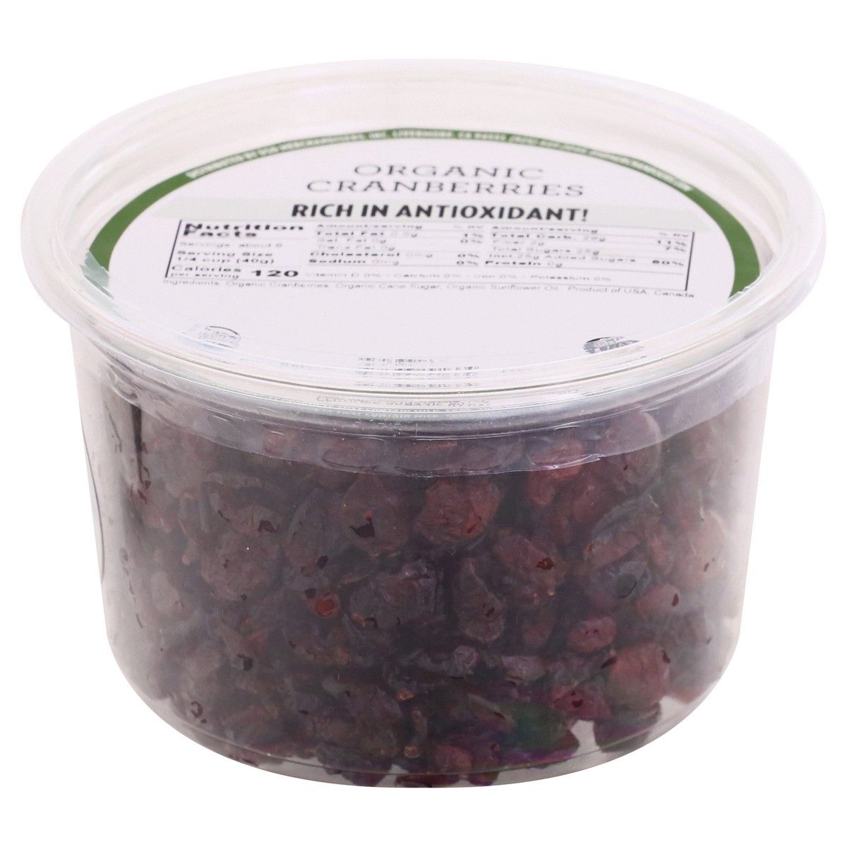 slide 8 of 12, DSD Merchandisers Organic Cranberries 9 oz, 9 oz