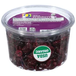 DSD Merchandisers Organic Cranberries 9 oz