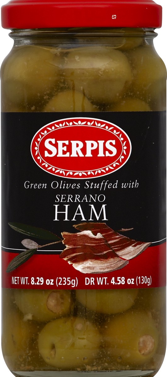 slide 2 of 2, Serpis Olives Serrano Ham, 8.29 oz