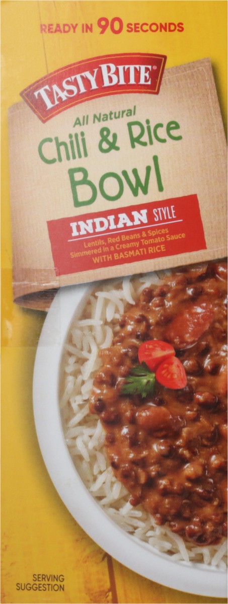 slide 7 of 9, Tasty Bite Mild Indian Style Chili & Rice Bowl 8.8 oz, 1 ct