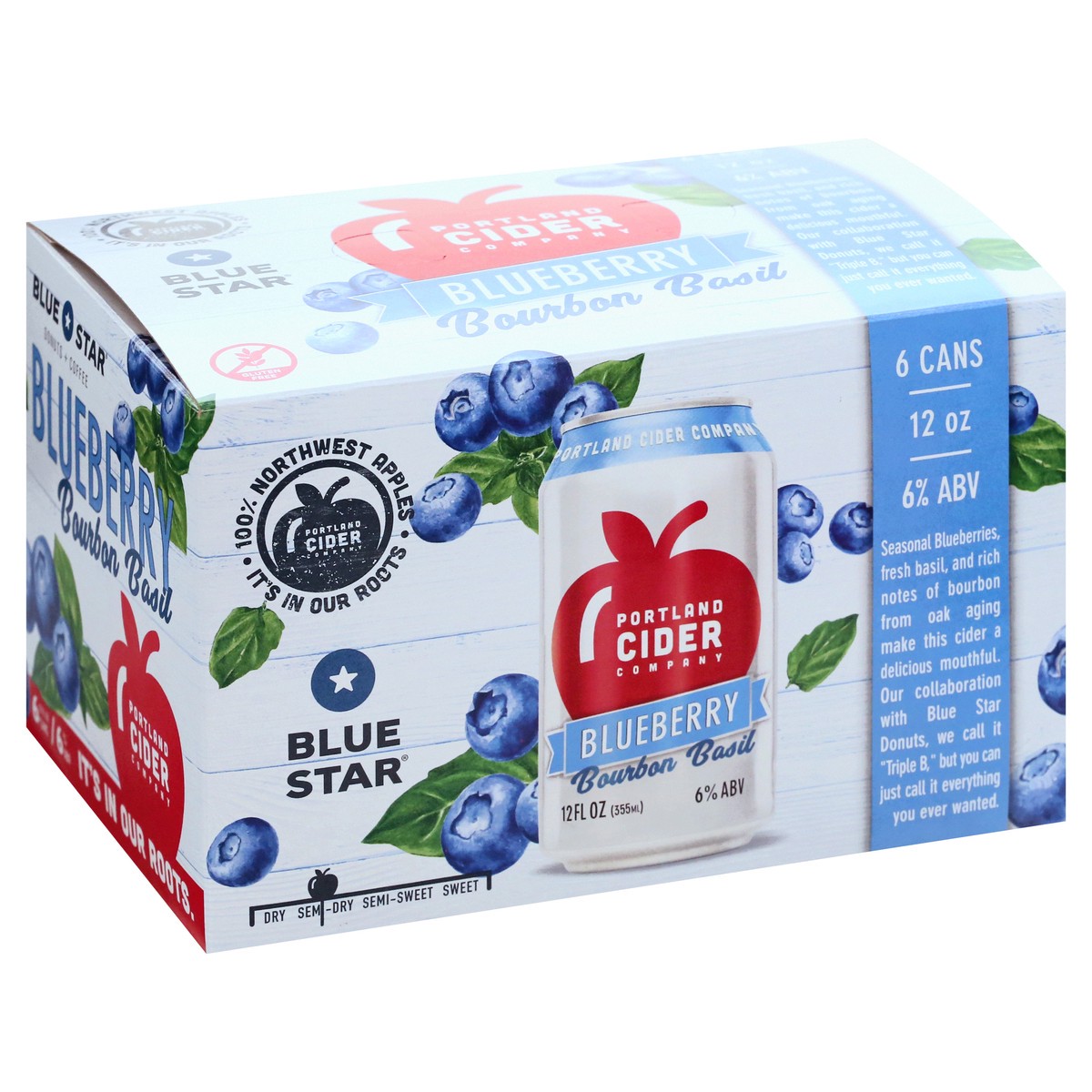 slide 5 of 8, Portland Cider Co Cranberry Mule Hard Cider 6 - 12 fl oz (355 ml) cans, 6 ct