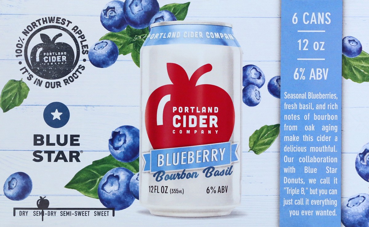 slide 2 of 8, Portland Cider Co Cranberry Mule Hard Cider 6 - 12 fl oz (355 ml) cans, 6 ct