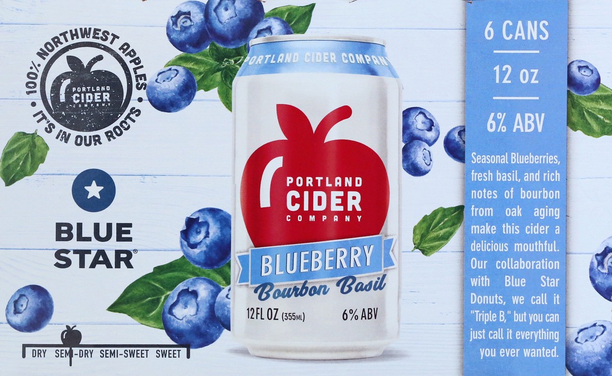 slide 4 of 8, Portland Cider Co Cranberry Mule Hard Cider 6 - 12 fl oz (355 ml) cans, 6 ct