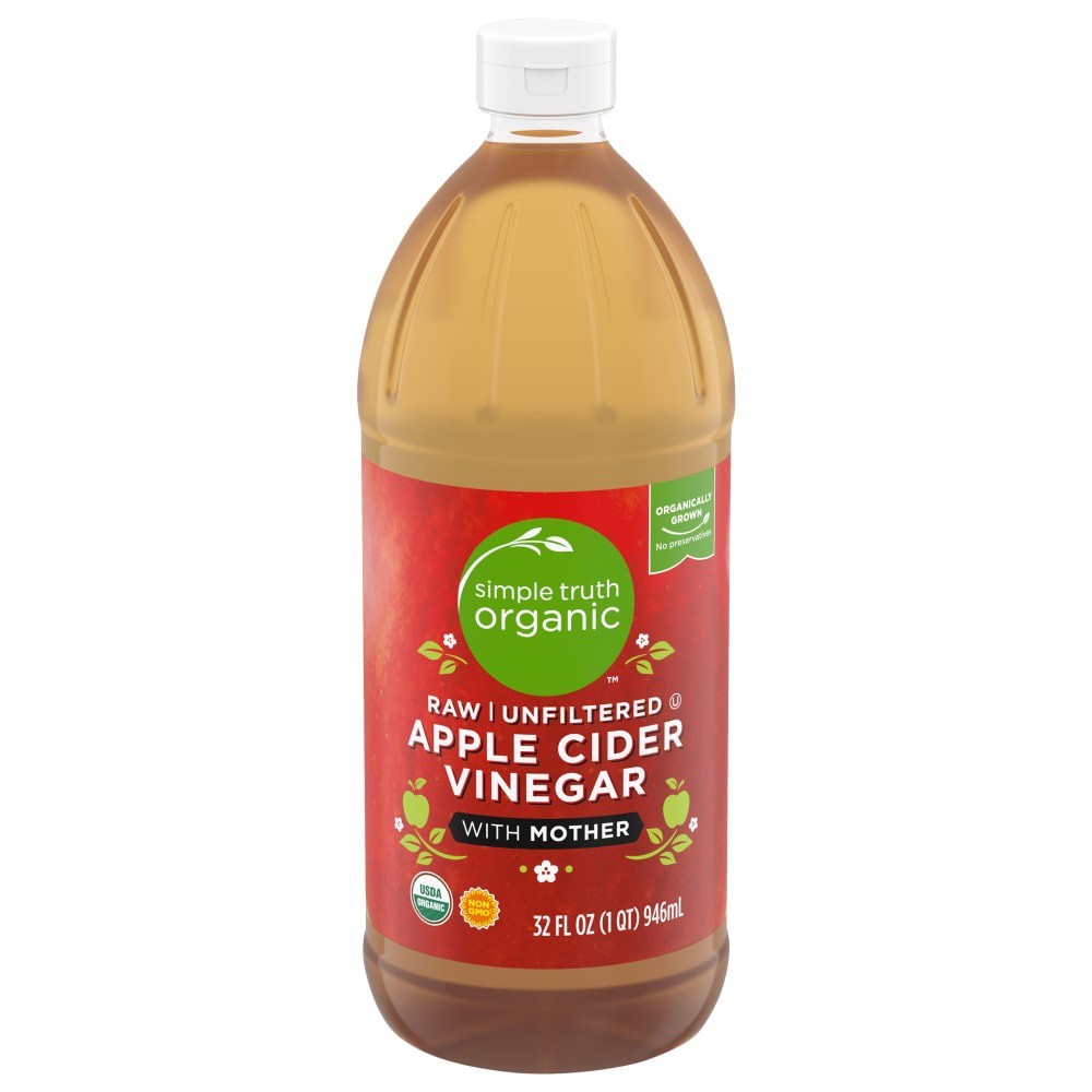 slide 2 of 3, Simple Truth Organic Raw Apple Cider Vinegar, 32 fl oz
