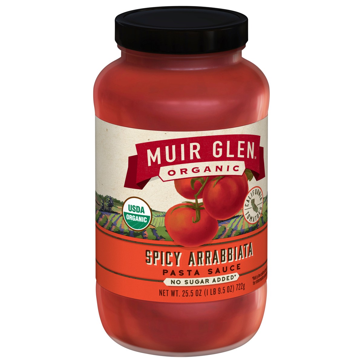 slide 2 of 9, Muir Glen Organic Spicy Arrabbiata Pasta Sauce 25.5 oz, 25.5 oz