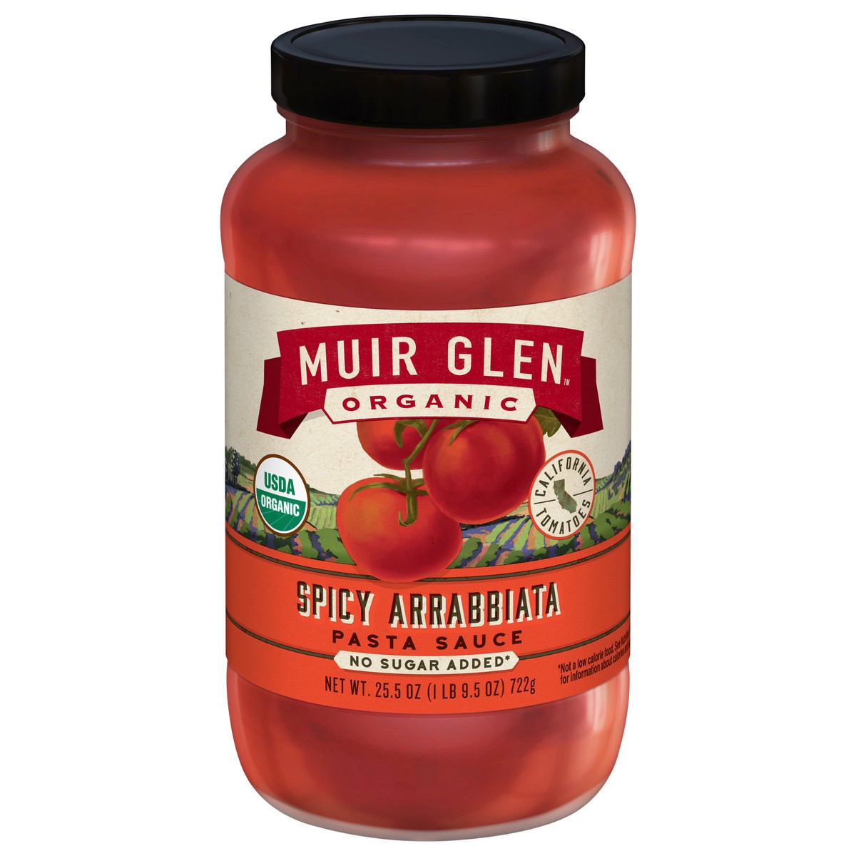 slide 1 of 9, Muir Glen Organic Spicy Arrabbiata Pasta Sauce 25.5 oz, 25.5 oz