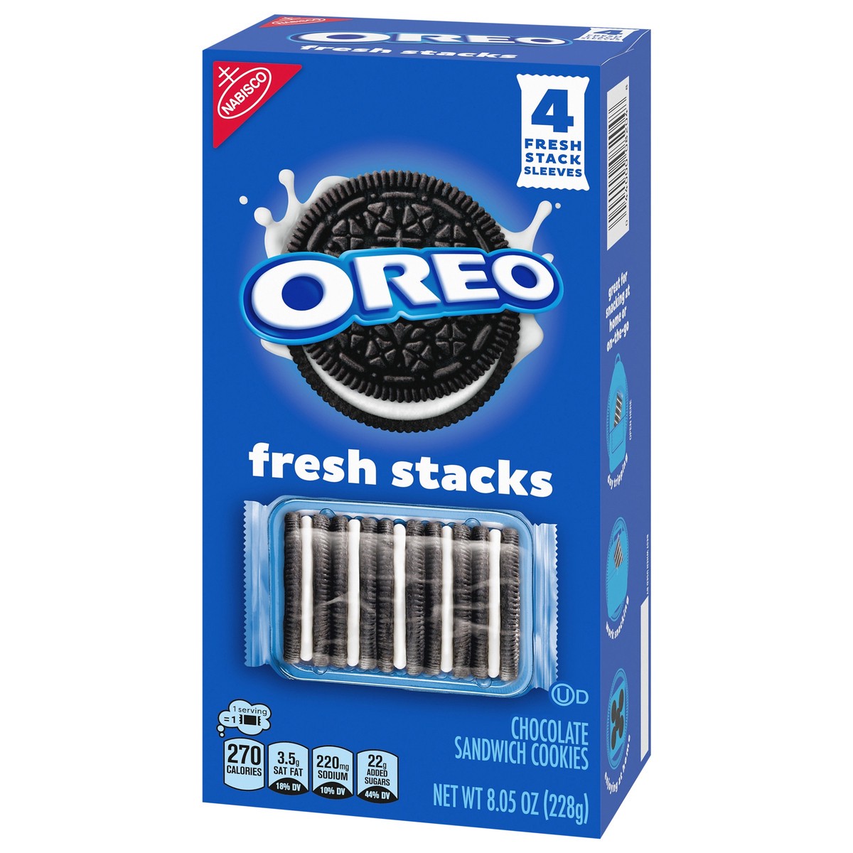 slide 12 of 12, Oreo Fresh Stacks, 8.05 oz