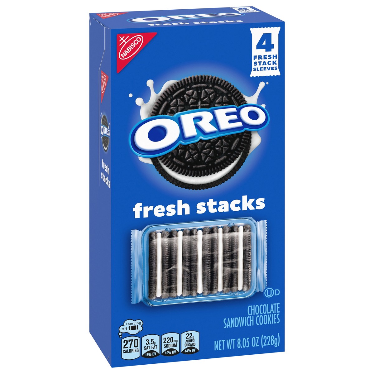 slide 7 of 12, Oreo Fresh Stacks, 8.05 oz