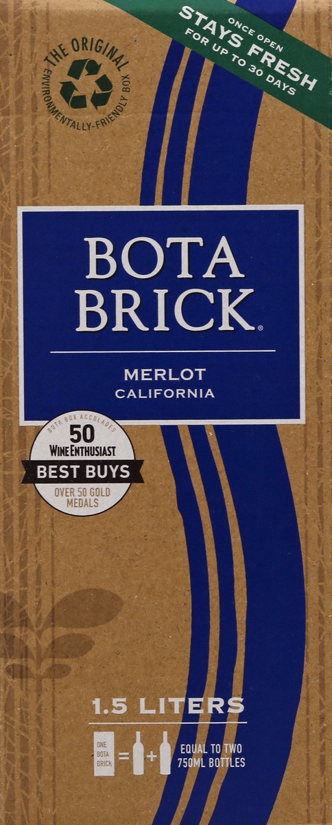 slide 4 of 11, Bota Box California Merlot 1.5 lt, 1.50 liter