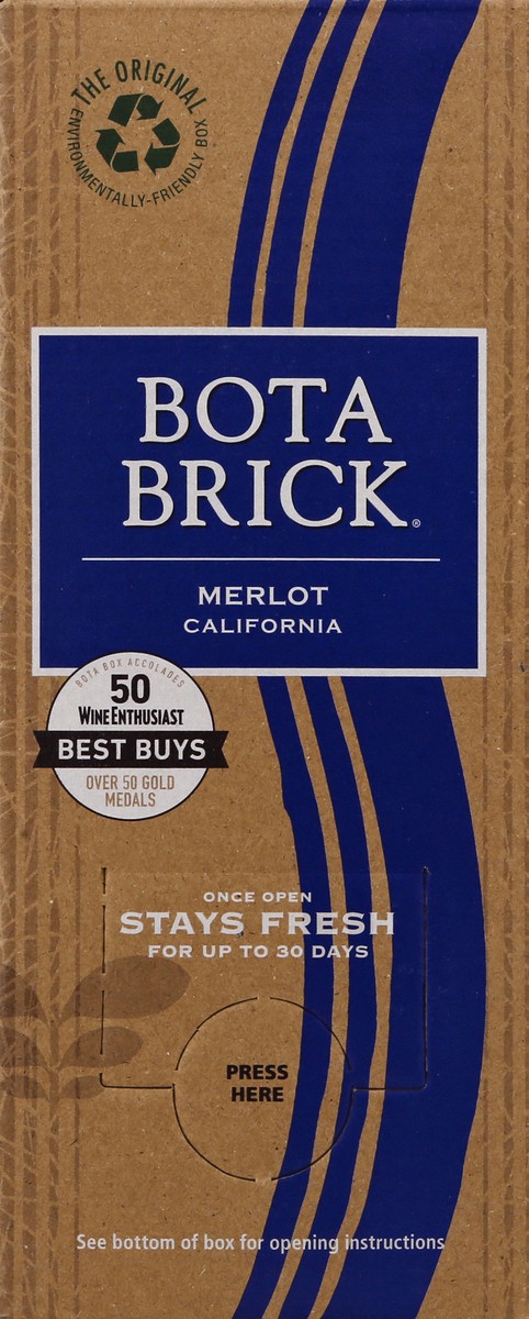 slide 10 of 11, Bota Box California Merlot 1.5 lt, 1.50 liter