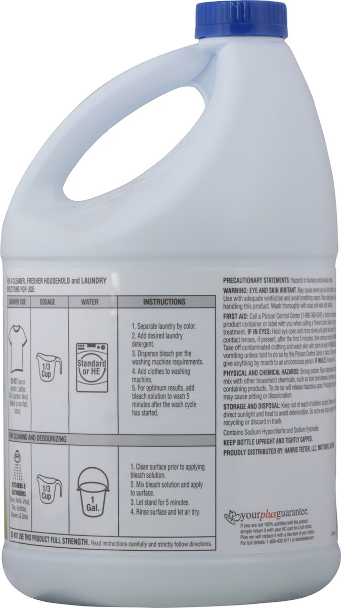 slide 2 of 9, Harris Teeter Low Splash Bleach, 121.1 ct