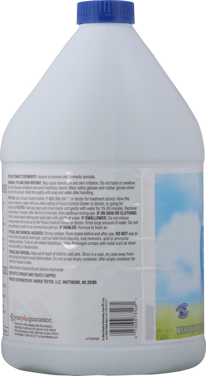 slide 5 of 9, Harris Teeter Low Splash Bleach, 121.1 ct