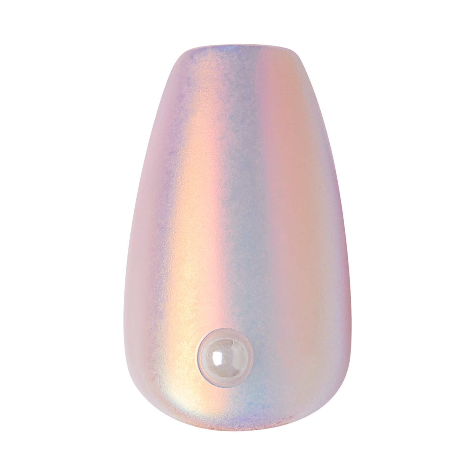 slide 2 of 5, imPRESS LoveShackFancy x imPRESS Limited Edition Medium Coffin Press-On Nails, Pink, 30 Pieces, 1 ct