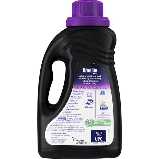 slide 7 of 9, Woolite Darks Laundry Detergent, 50 fl oz