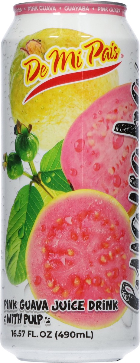 slide 7 of 12, De Mi Pais Pink Guava Juice Drink with Pulp - 16.57 fl oz, 16.57 fl oz