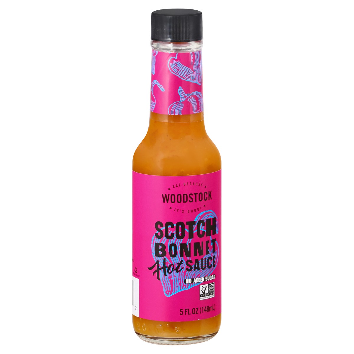 slide 8 of 11, Woodstock Scotch Bonnet Hot Sauce 5 oz, 5 oz