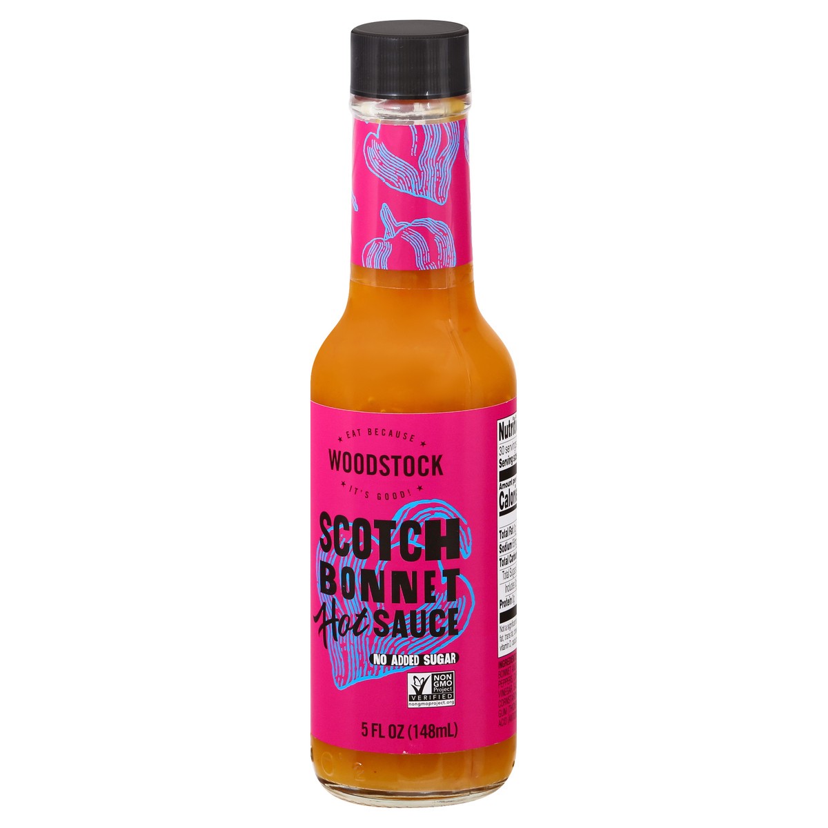 slide 11 of 11, Woodstock Scotch Bonnet Hot Sauce 5 oz, 5 oz