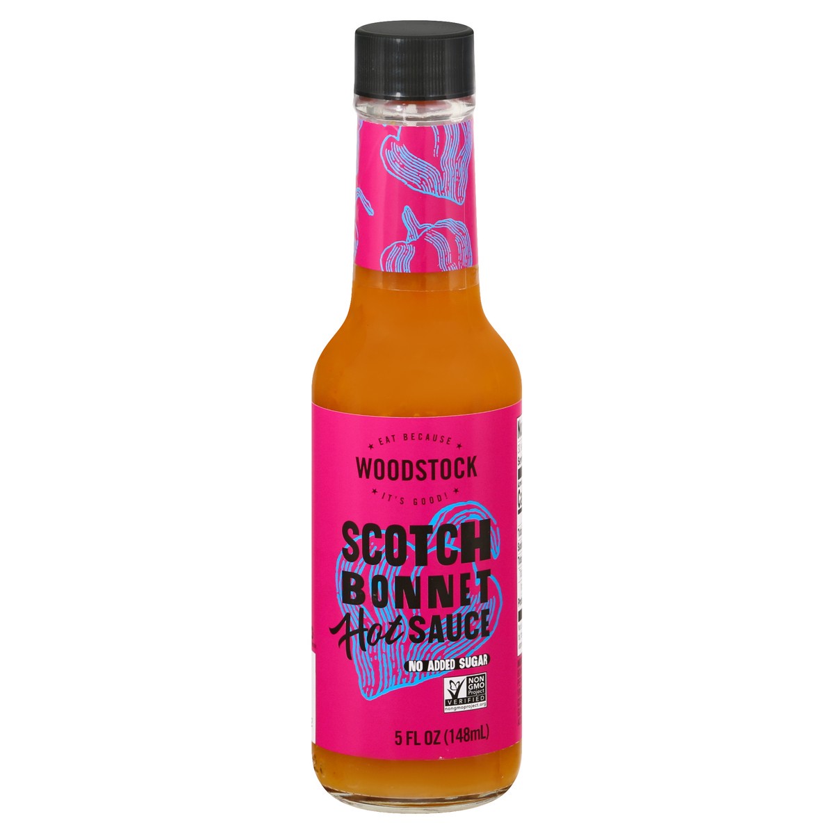 slide 2 of 11, Woodstock Scotch Bonnet Hot Sauce 5 oz, 5 oz