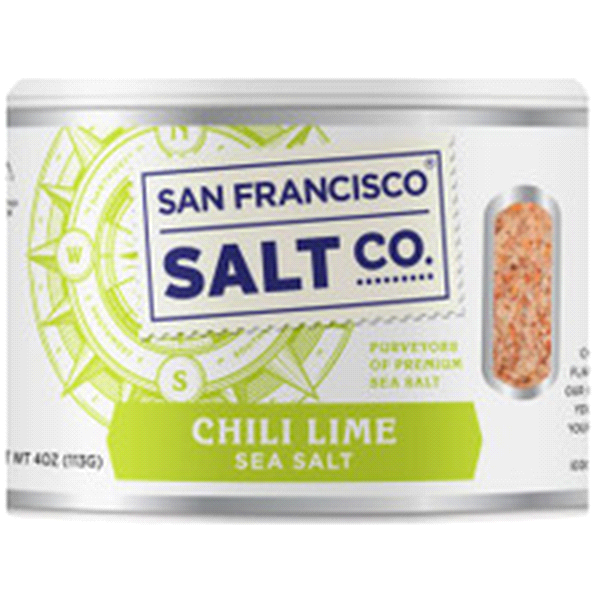 slide 1 of 1, San Francisco Salt Company Chili Lime Sea Salt, 4 oz