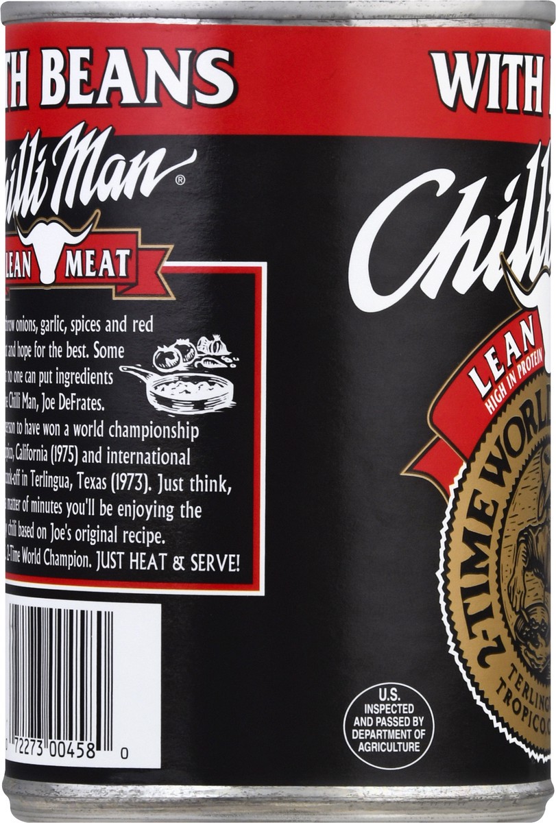 slide 8 of 13, Chilli Man Lean Meat Chili with Beans - 15 oz, 15 oz