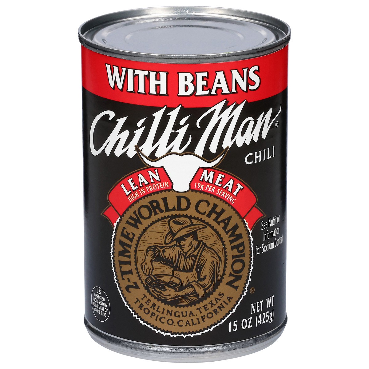 slide 1 of 13, Chilli Man Lean Meat Chili with Beans - 15 oz, 15 oz