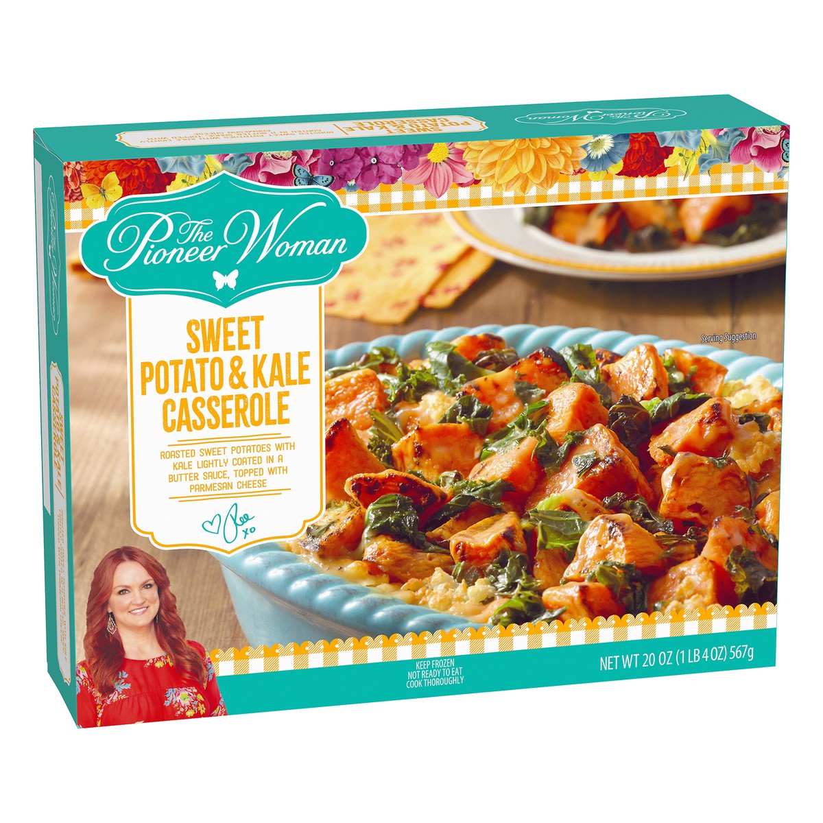 slide 9 of 9, The Pioneer Woman Pioneer Woman Sweet Potato & Kale Casserole, 20 oz Box, 567 g