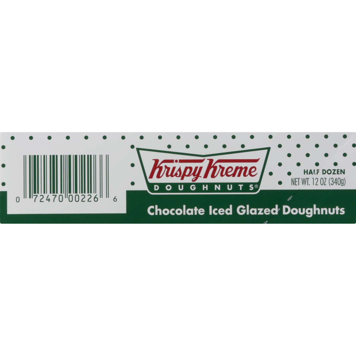 slide 12 of 13, Krispy Kreme Choc Icing Doughnut 6Pk, 11.05 oz