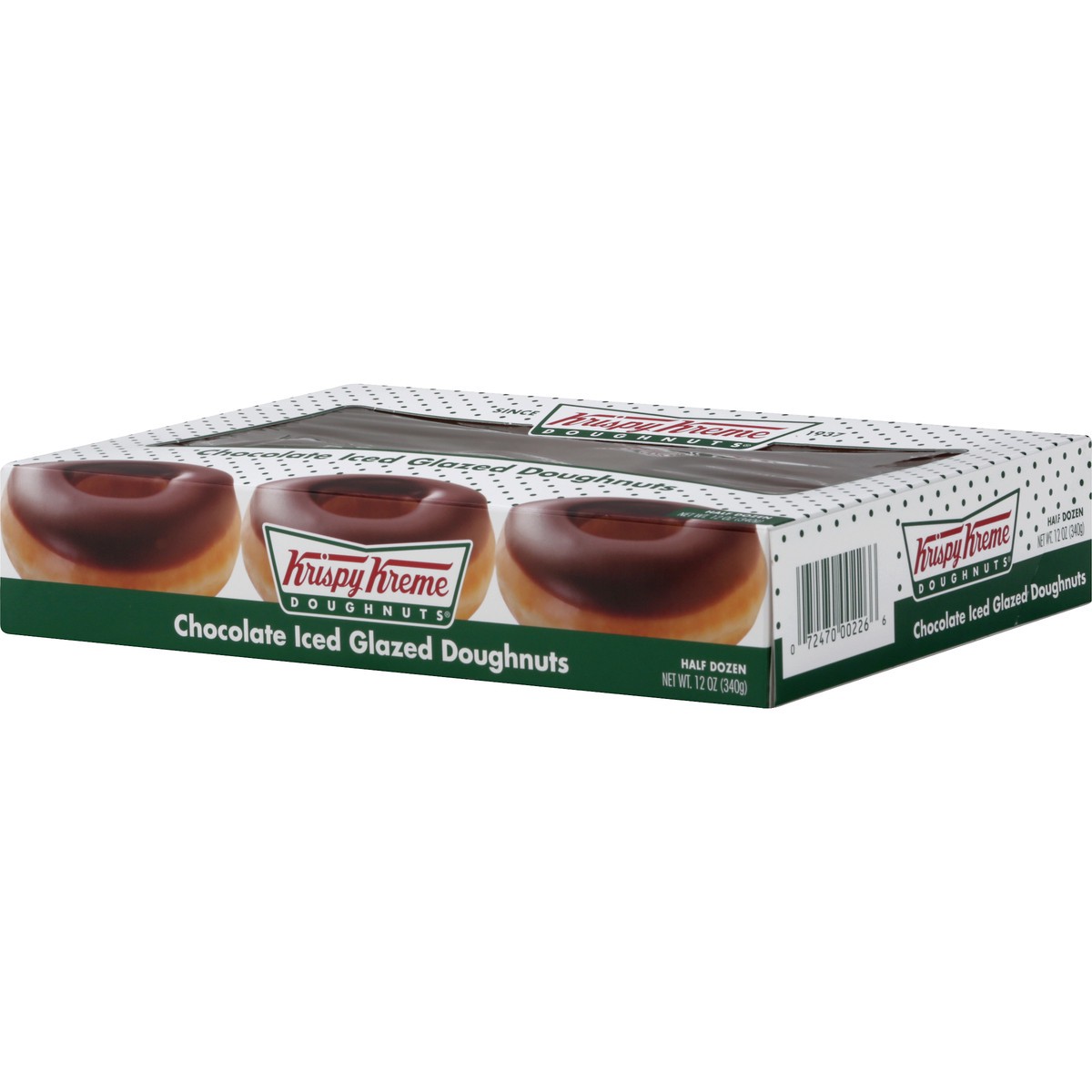 slide 13 of 13, Krispy Kreme Choc Icing Doughnut 6Pk, 11.05 oz