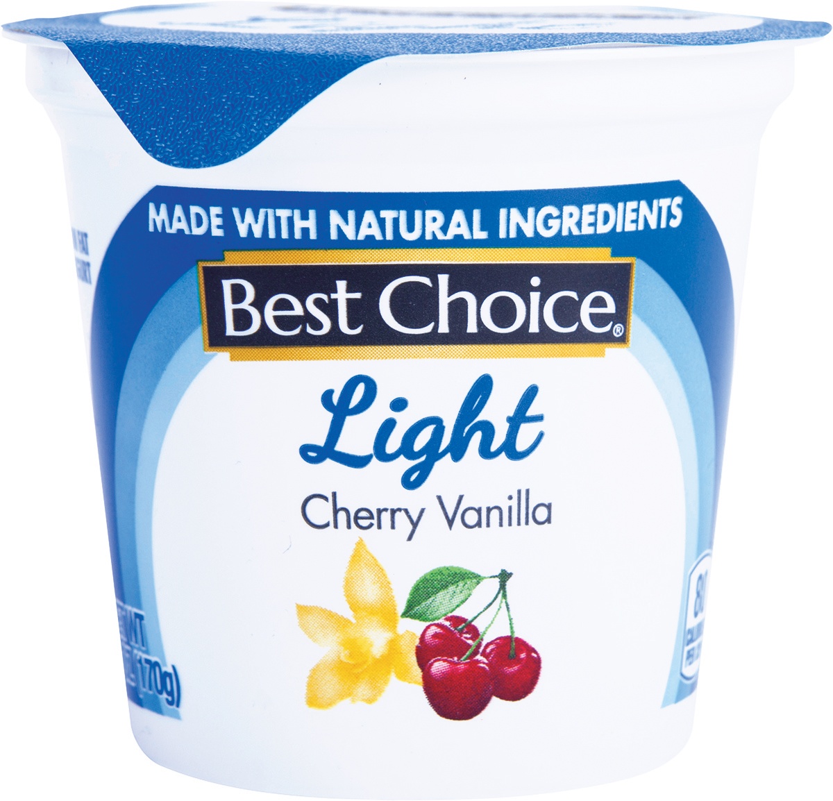 slide 1 of 1, Best Choice Light Yogurt Cherry Vanilla, 6 oz