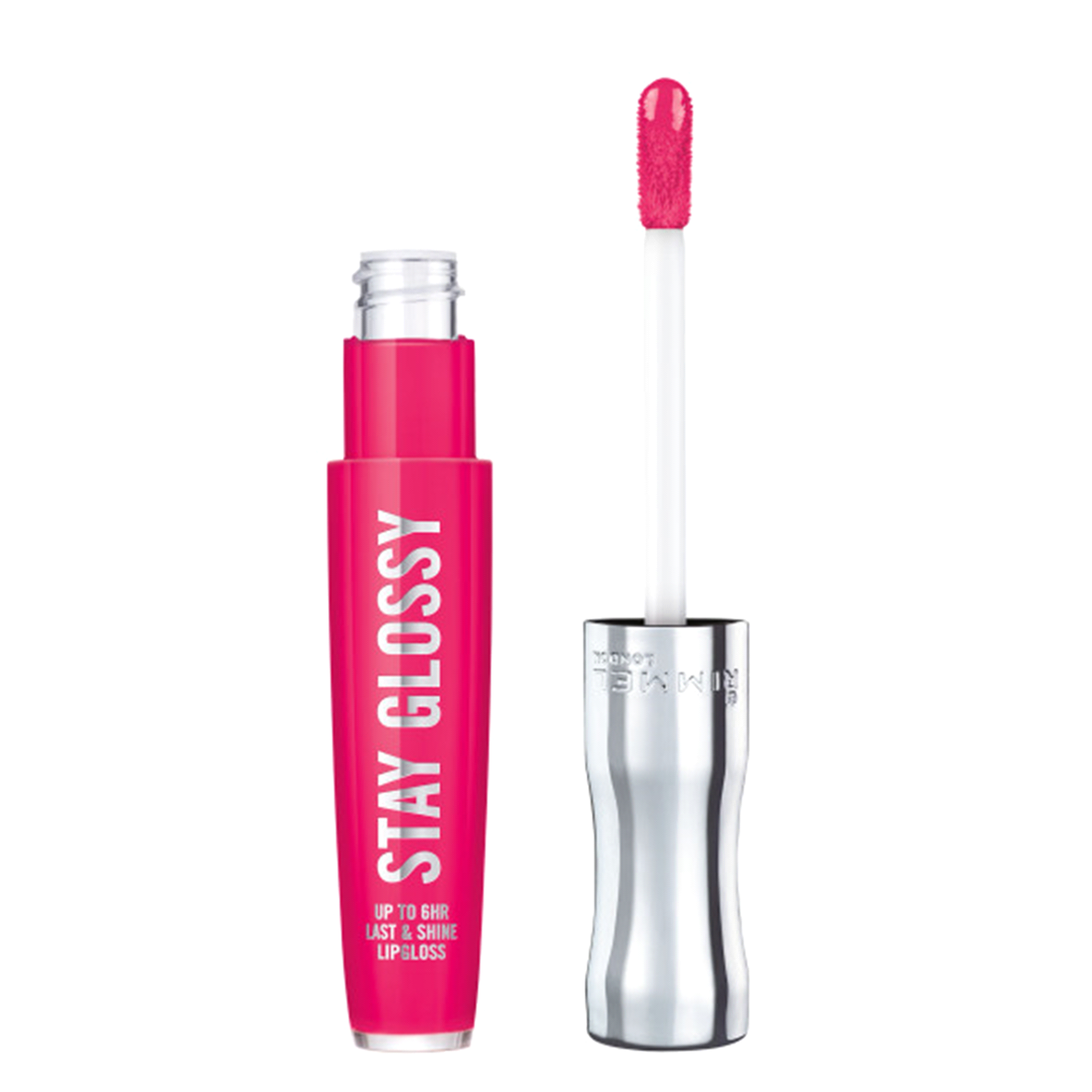 slide 1 of 1, Rimmel London Stay Glossy Lip Gloss - The Future Is Pink, 1 ct