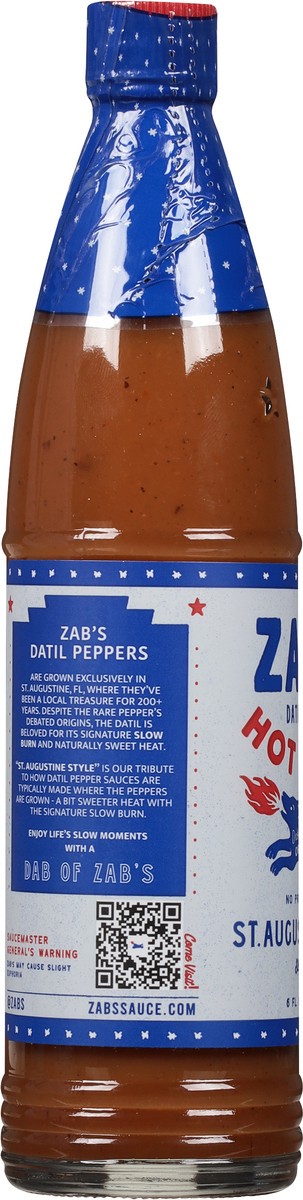 slide 7 of 13, Zab's Slow Burn St. Augustine Style Hot Sauce 6 fl oz, 6 fl oz