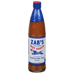 Zab's Slow Burn St. Augustine Style Hot Sauce 6 fl oz