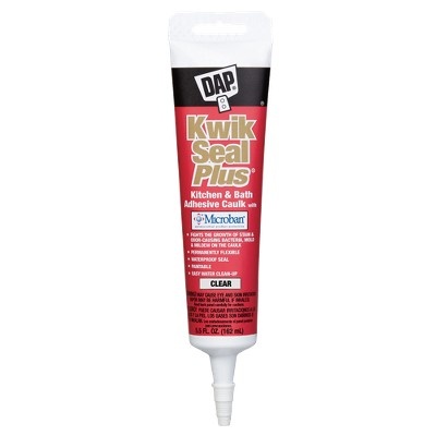 slide 1 of 1, Kwik Seal Kitchen/Bath Caulk - Clear, 1 ct