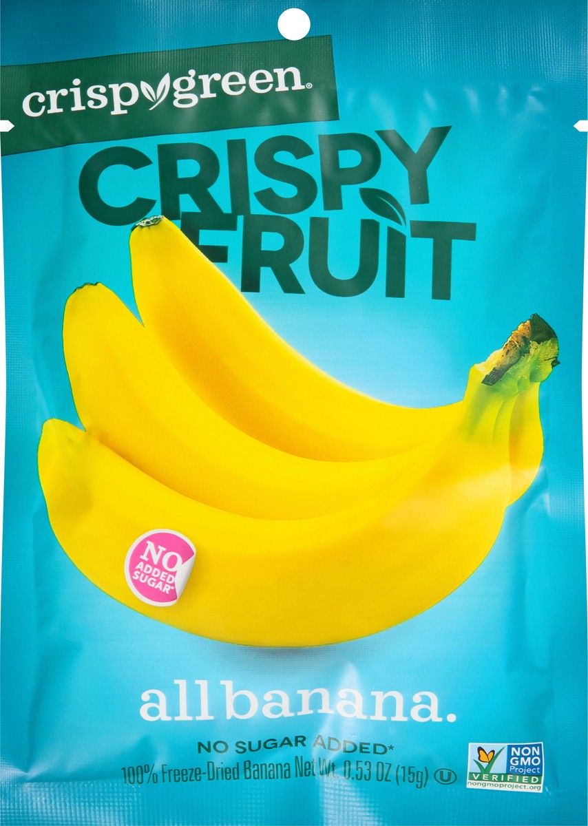 slide 5 of 12, Crispy Green All Banana Crispy Fruit 0.53 oz, 0.53 oz