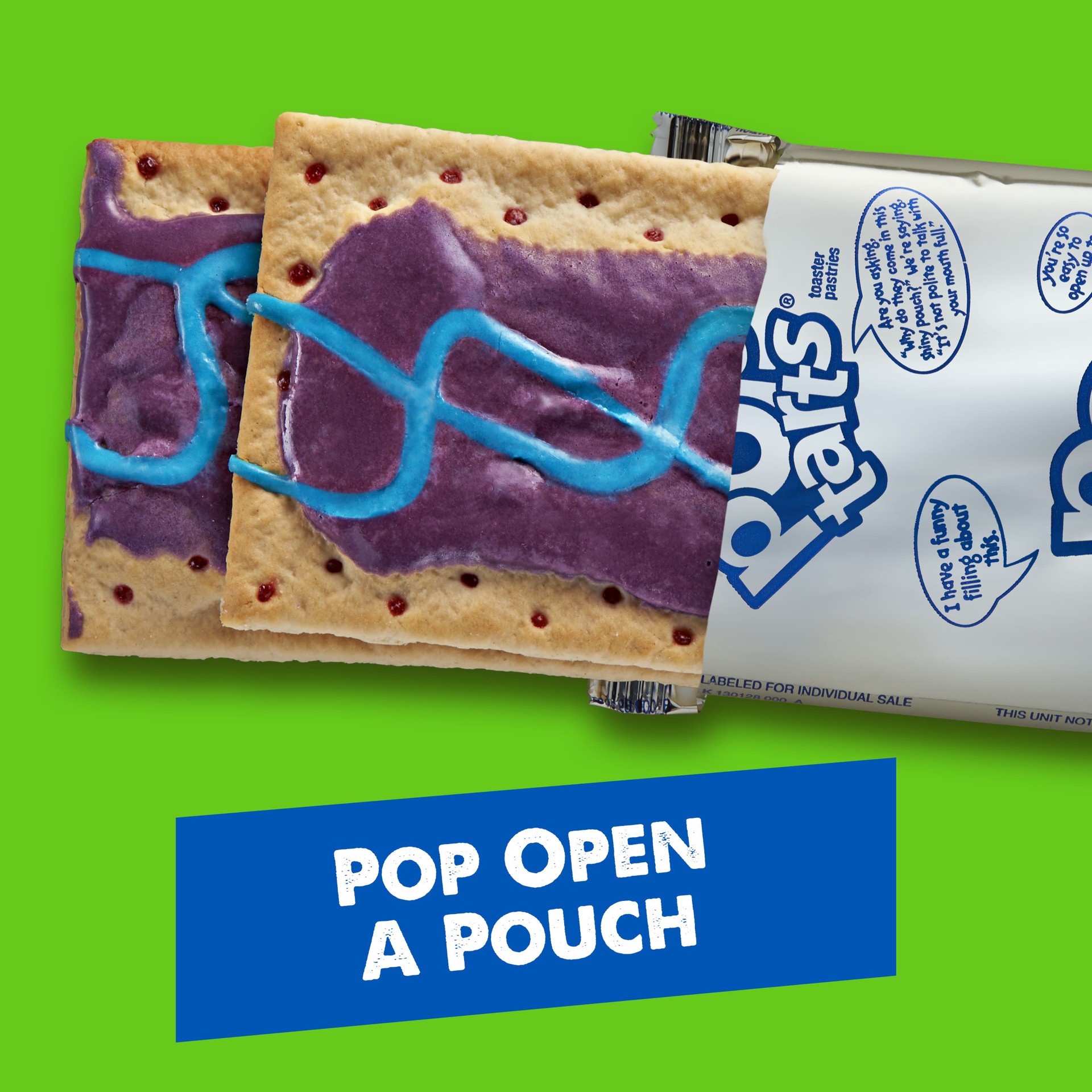 slide 3 of 5, Pop-Tarts Toaster Pastries, Breakfast Foods, Kids Snacks, Frosted Wild Berry, , 8 Pop-Tarts - 13.5 oz, 8 ct