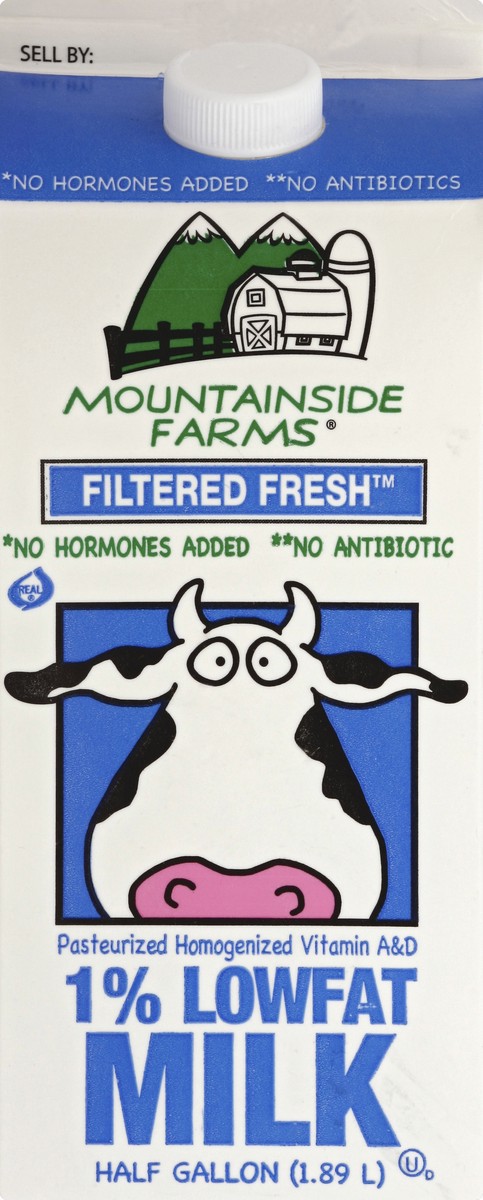 slide 3 of 4, Mountainside Farms 1% Milk, 64 fl oz