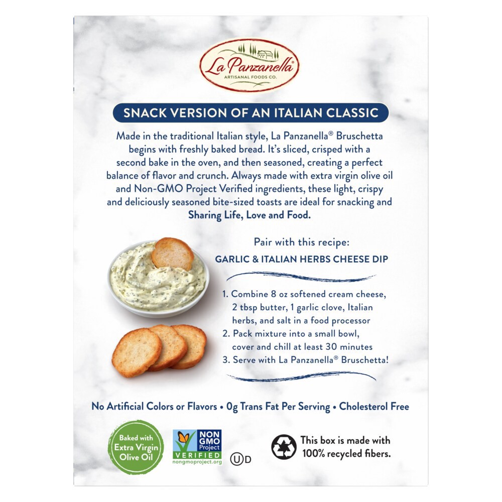 slide 2 of 2, La Pan Bruschetta Oo&Ss, 4.23oz